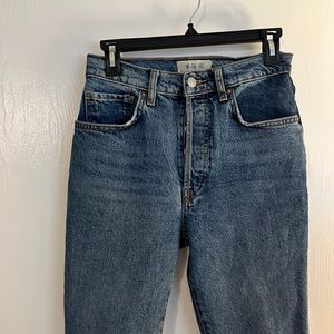 Free People straight leg jean